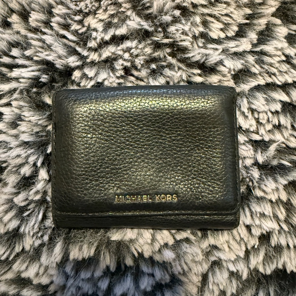 Michael Kors Black Leather Wallet